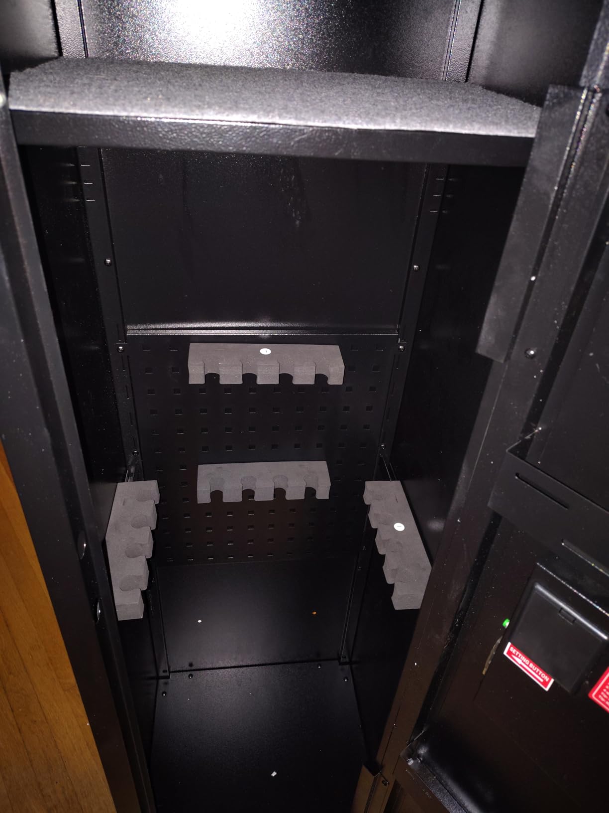 KAER 8-12 Fingerprint Long Gun Safe for Rifles & Pistols - Password Lock, Adjustable Shelves, Perfect for Apartments, Homes, Offices, Secure Storage and Quick Access Gun Cabinet customer photo 2