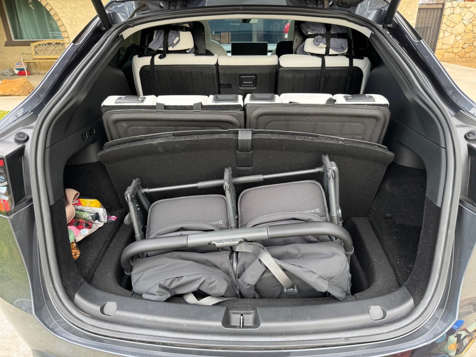 UPPAbaby Minu Duo Side-by-Side Double Stroller - Light & Compact - Ada | From-birth, side-by-side compact stroller that's small enough to fit through a standard doorway customer photo 1