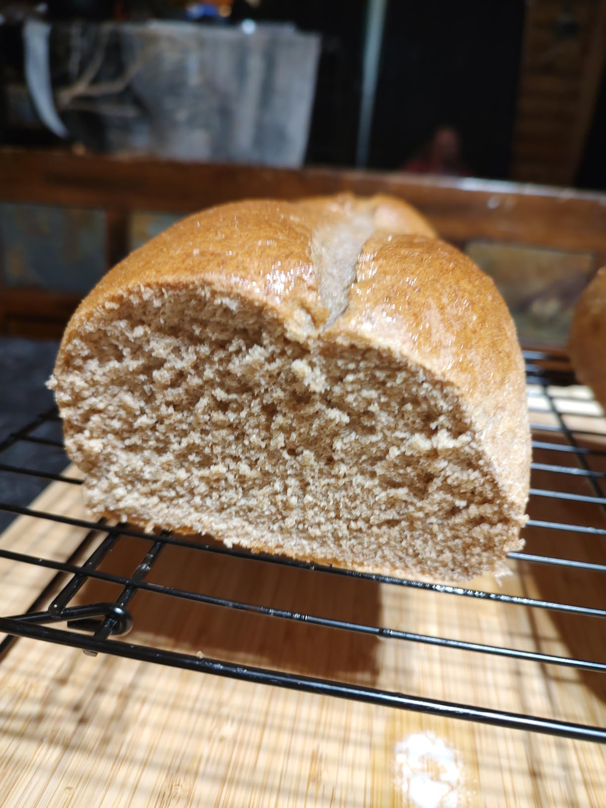 Kitchen Mill - Upgraded Electric Grain Mill - Quieter, Faster, Cooler - Wheat, Corn, & Grain Grinder, Flour Mill - Assembled in the USA - Model 95 customer photo 1