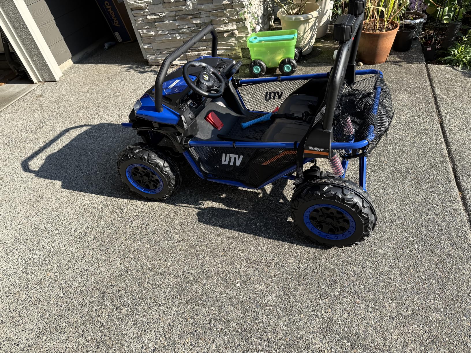 ELEMARA 24V Ride on Car for Kids, 2 Seater XL 20