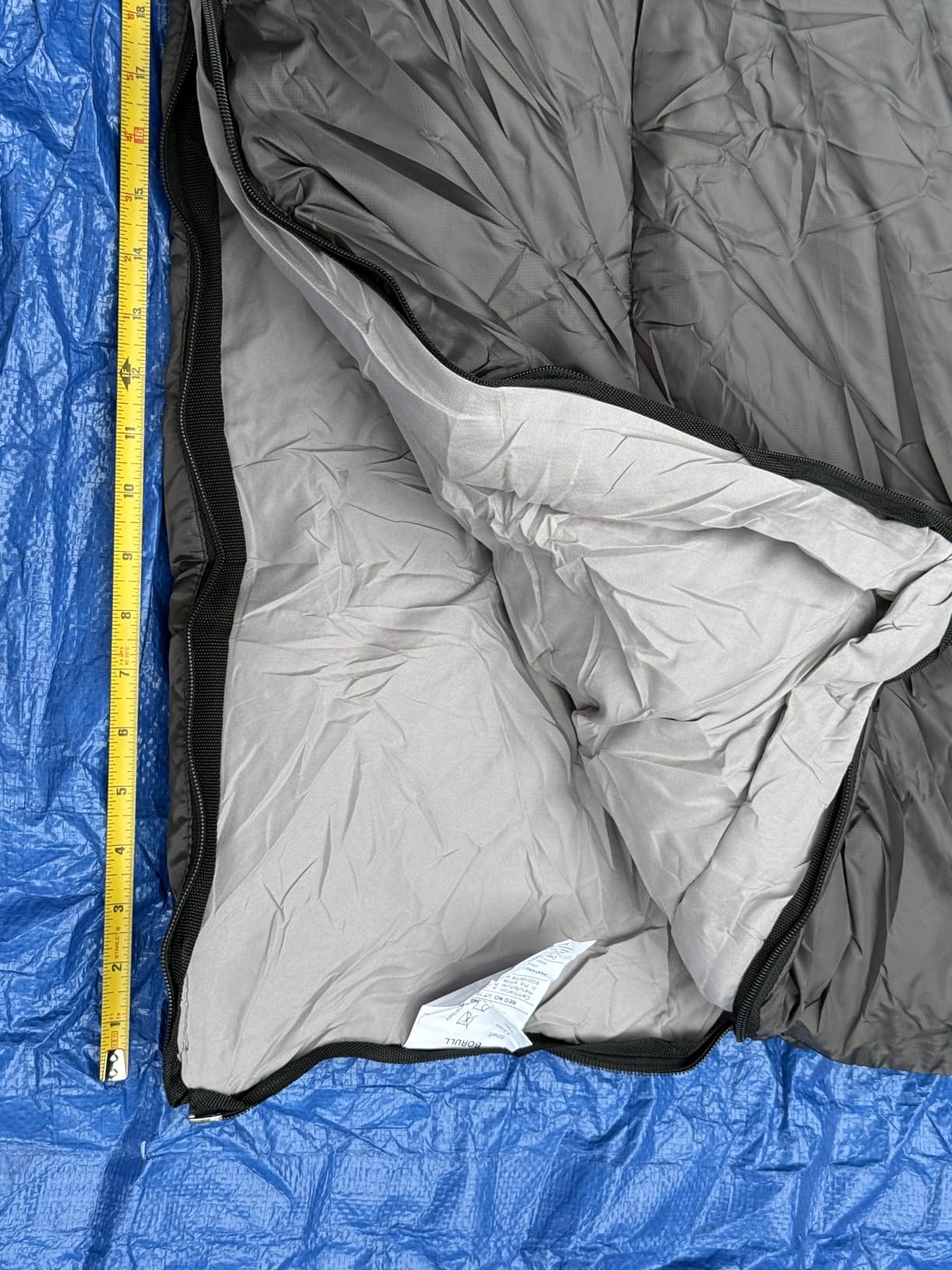 Double Sleeping Bags Queen Size for Adults Camping with 2 Pillows | Converts double to 2 singles,92
