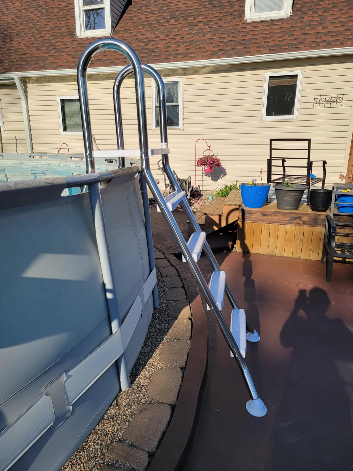 Above Ground Pool Ladder for 55