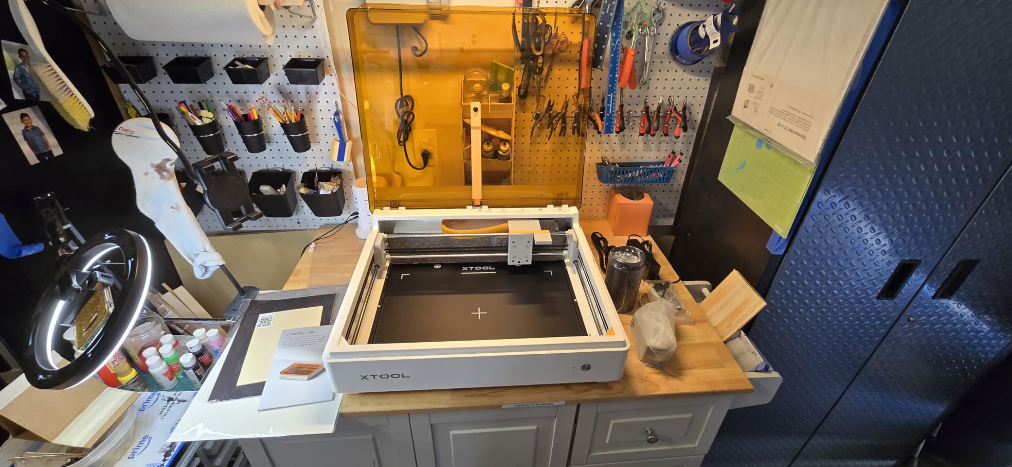 xTool M2 10W Laser Engraver, Built-in Dual Cameras, Class 1 Enclosed Safe Laser Engraving Machine for DIY Craft on Wood, Leather, Felt, Fabric, Paper customer photo 2