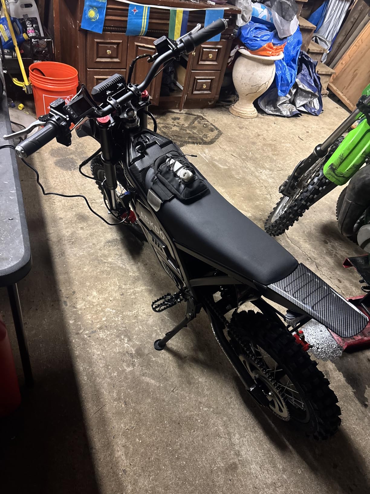 4000W Peak Electric Dirt Bike for Teens Adults, 45 MPH Max Speed, 40 Miles Range, 48V 23Ah Removable Battery, 14