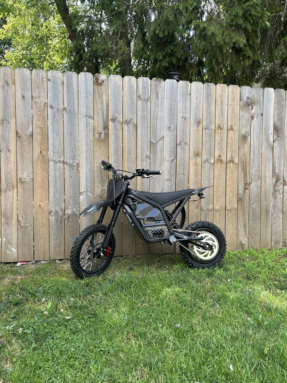4000W Peak Electric Dirt Bike for Teens Adults, 45 MPH Max Speed, 40 Miles Range, 48V 23Ah Removable Battery, 14