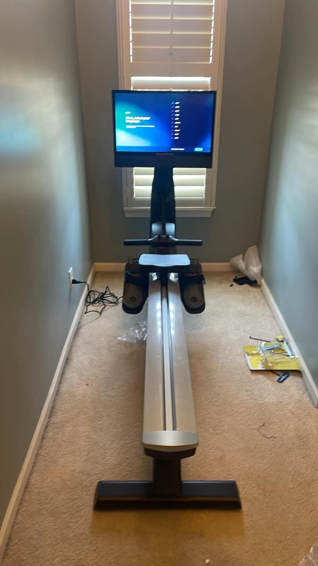 NordicTrack RW900 Rower Indoor Rower Cardio Machine customer photo 1