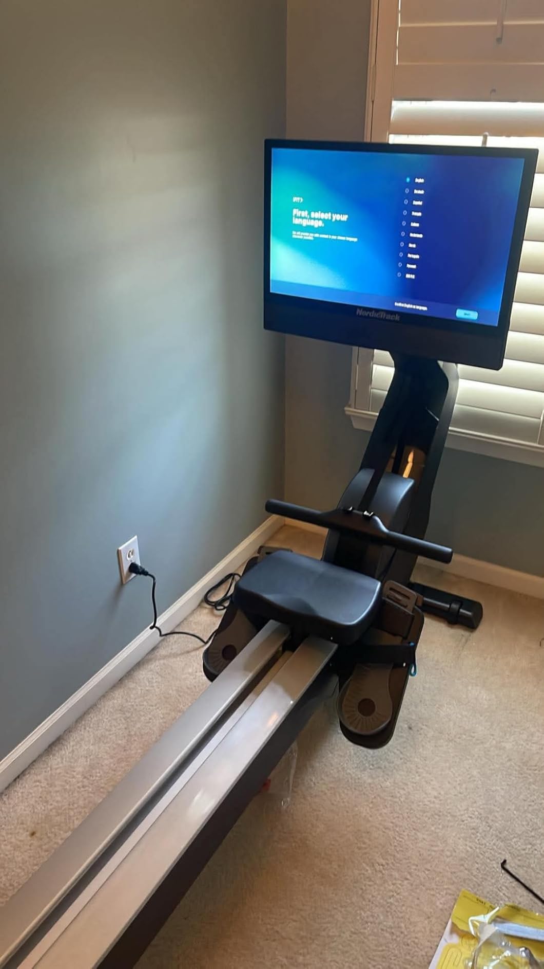 NordicTrack RW900 Rower Indoor Rower Cardio Machine customer photo 2