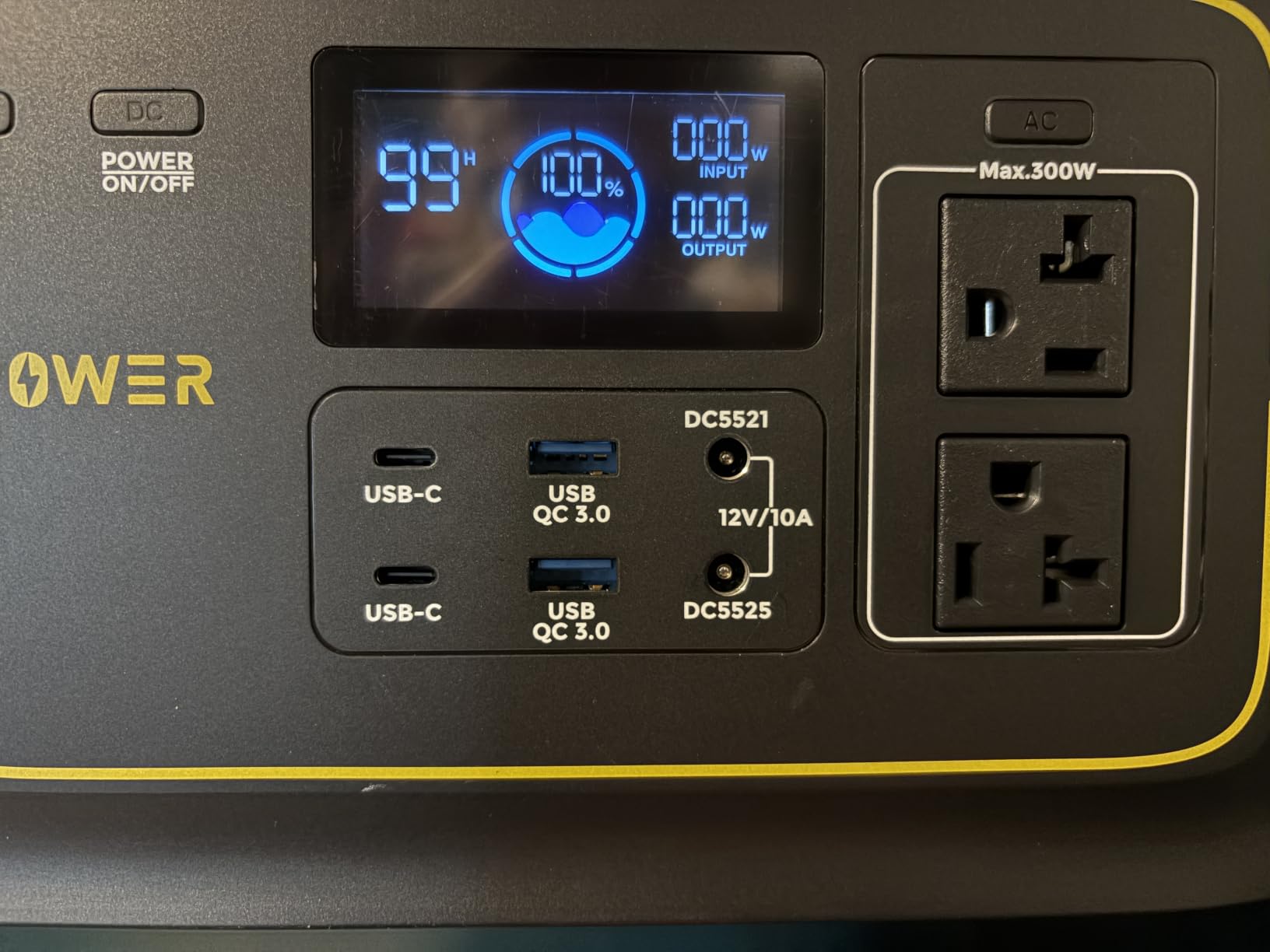 300W Portable Power Station, 296Wh Battery Pack for CPAP Camping Backup | Compact Camping Generator with AC Outlet & 20ms UPS, USB Ports & 1H Fast Charging for Outdoor Travel, RV, Road Trip customer photo 1