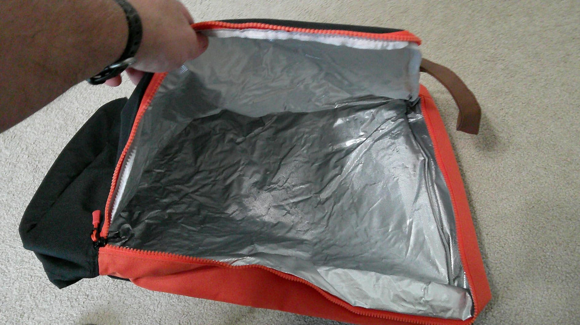 21'' BBQ Blanket for Resting Meat, 5-Layer Insulated Thermal Bag for Brisket | Waterproof Oil-Proof Liner, Large Capacity Smoker Accessories for Camping customer photo 1