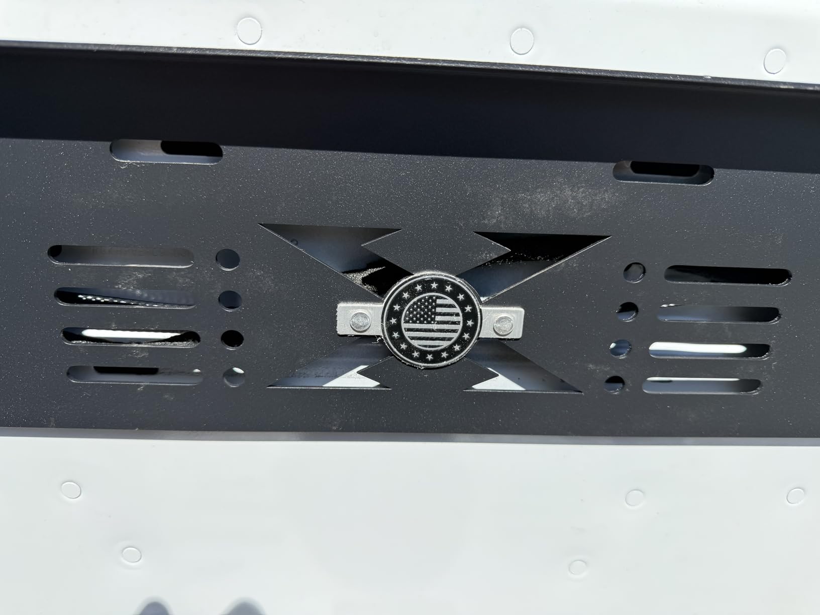 2-Tier Tailgate Table for Jeep Wrangler JK JL JKU JLU 2007-2026, Heavy-Duty Dual-Layer Foldable Rear Cargo Shelf with Tactical MOLLE Panel customer photo 2