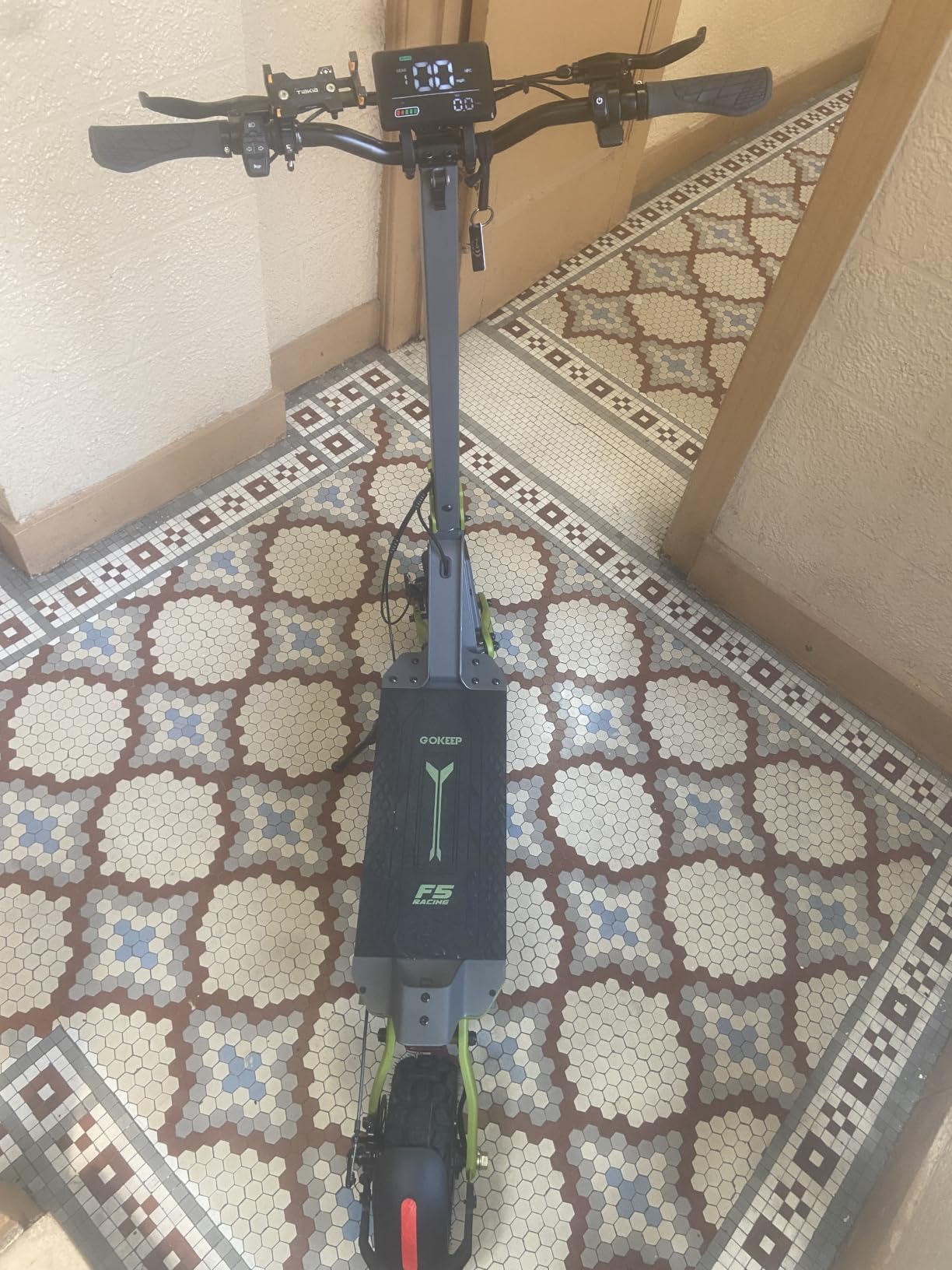 1500W Adults Electric Scooter, 34mph Electric Scooter, 52V/20ah Battery Scooter with 43 Mile Long Range, NFC Smart Unlock & Dual Disc Brakes, 11