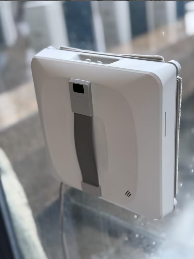 Z9Pro Window Cleaning Robot, with 4 Sprayers - Automatic (White) | Window Cleaner for Home 3200Pa Strong Suction, Smart Navigation, Remote Control, for All Smooth Surfaces customer photo 1