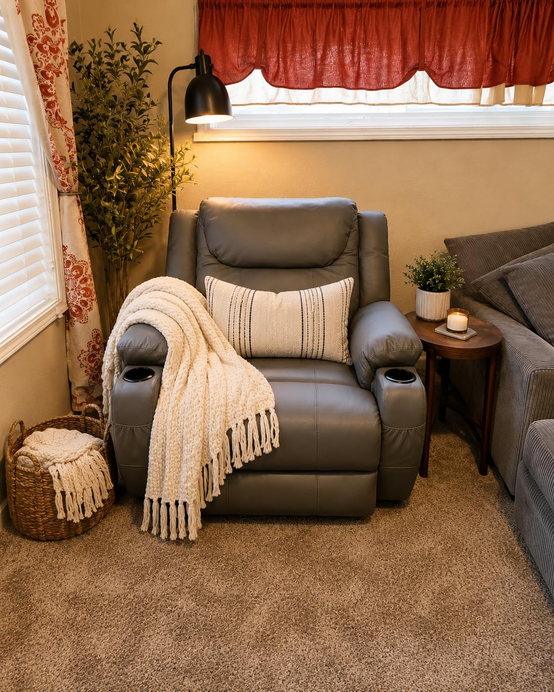 Korser Oversized Power Lift Recliner Chair with Massage and Heat for Elderly, 26