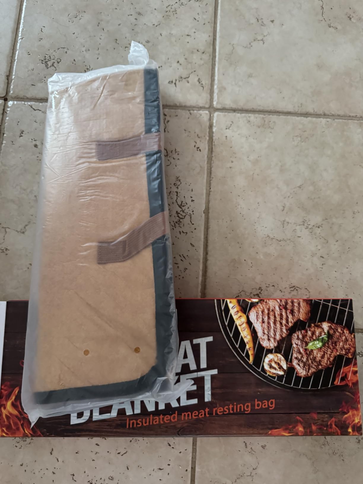 BBQ Blanket for Resting Meat - 21in Heavy-Duty Insulated Meat Resting Bag with Wide Mouth for Brisket, Pork, Turkey - Smoker & Grill Accessories, Moisture Retention, BBQ Gift for Men customer photo 2