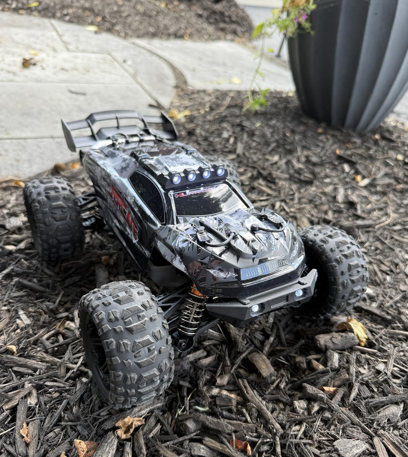 X-TMAGA Brushless RC Cars 1:18 Remote Control Car for Adults & Boys, 50+KPH High Speed Fast 4WD Off-Road RC Truck, 4X4 RC Car Waterproof with 2 Rechargeable Batteries (HS18426) customer photo 2