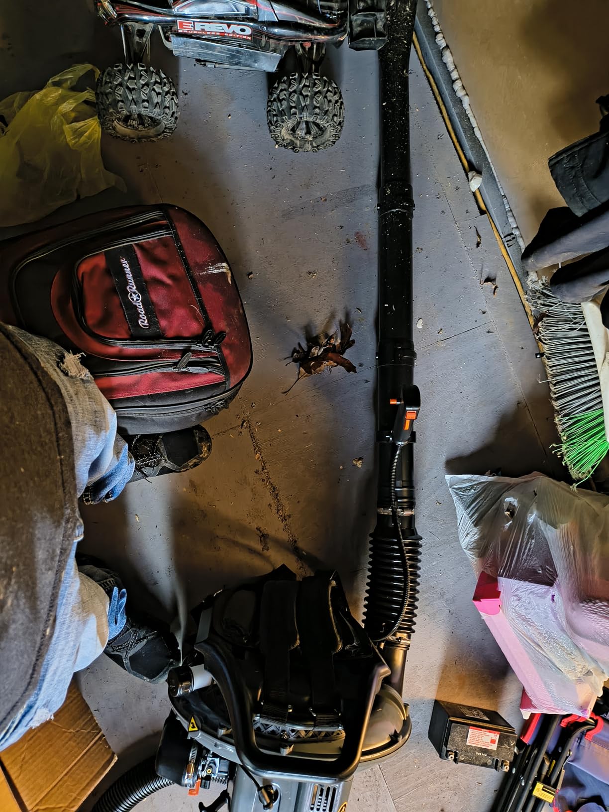 TDH Backpack Leaf Blower,63CC Backpack Blower with 665 CFM & 205 MPH customer photo 1