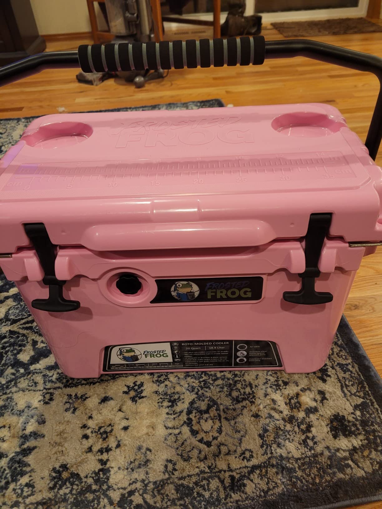 Frosted Frog 20 Qt Rotomolded Hard Cooler, Heavy Duty Made in USA customer photo 2