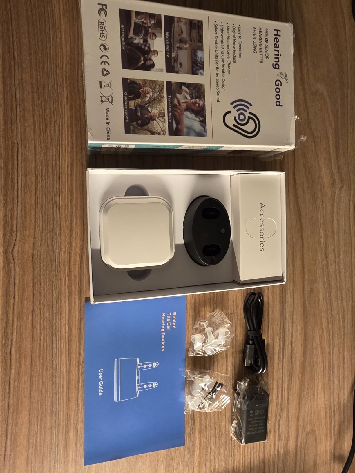 Rechargeable Digital Hearing Aids for Seniors, 2 Channel Ear Amplifier, Clear Sound Quality with Noise Cancellation, In Ear Hearing Aids, Invisible Sound Amplifier customer photo 1