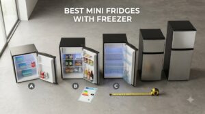 best mini fridges with freezer