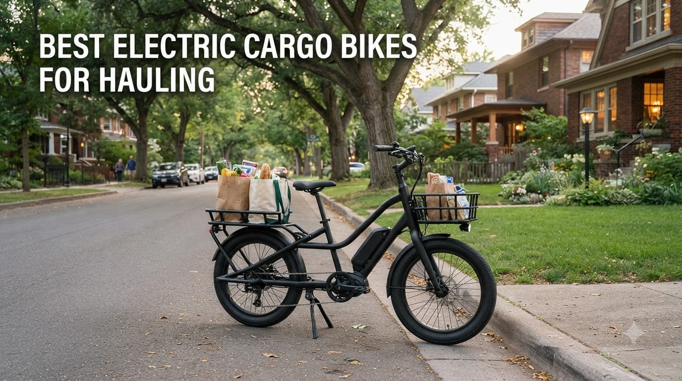 best electric cargo bikes for hauling