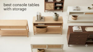 best console tables with storage