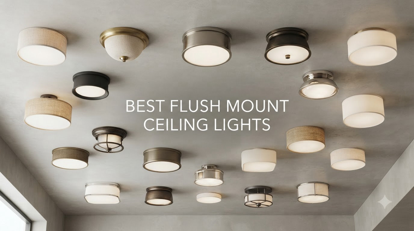 best flush mount ceiling lights