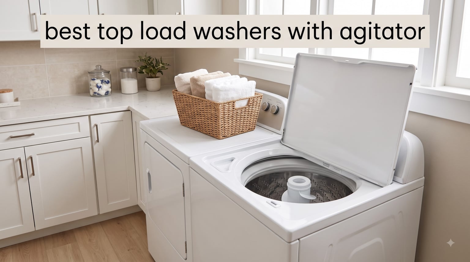 best top load washers with agitator