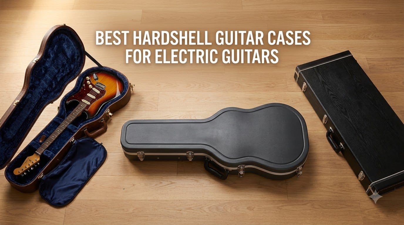 best hardshell guitar cases for electric guitars