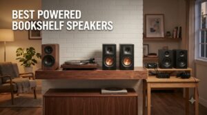 best powered bookshelf speakers