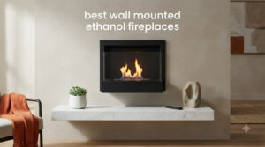 best wall mounted ethanol fireplaces