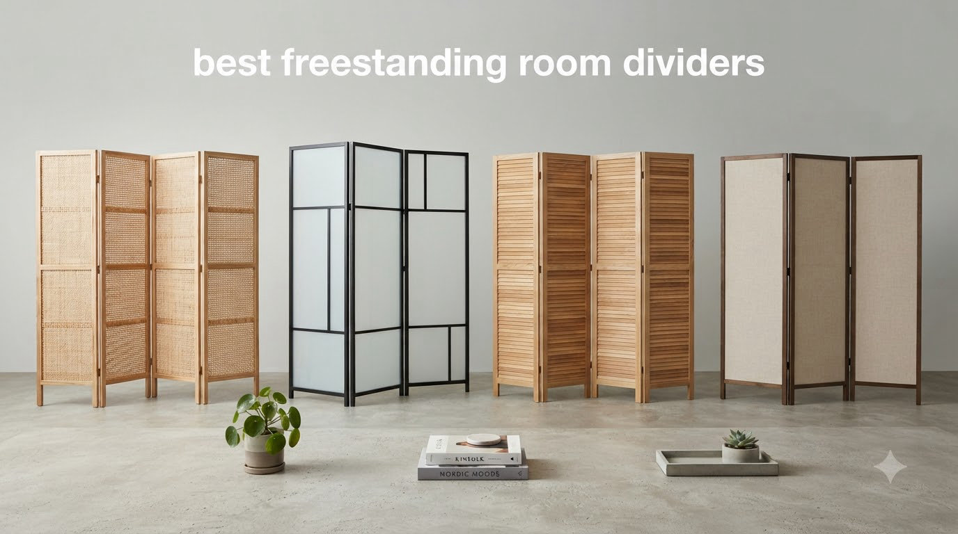 best freestanding room dividers