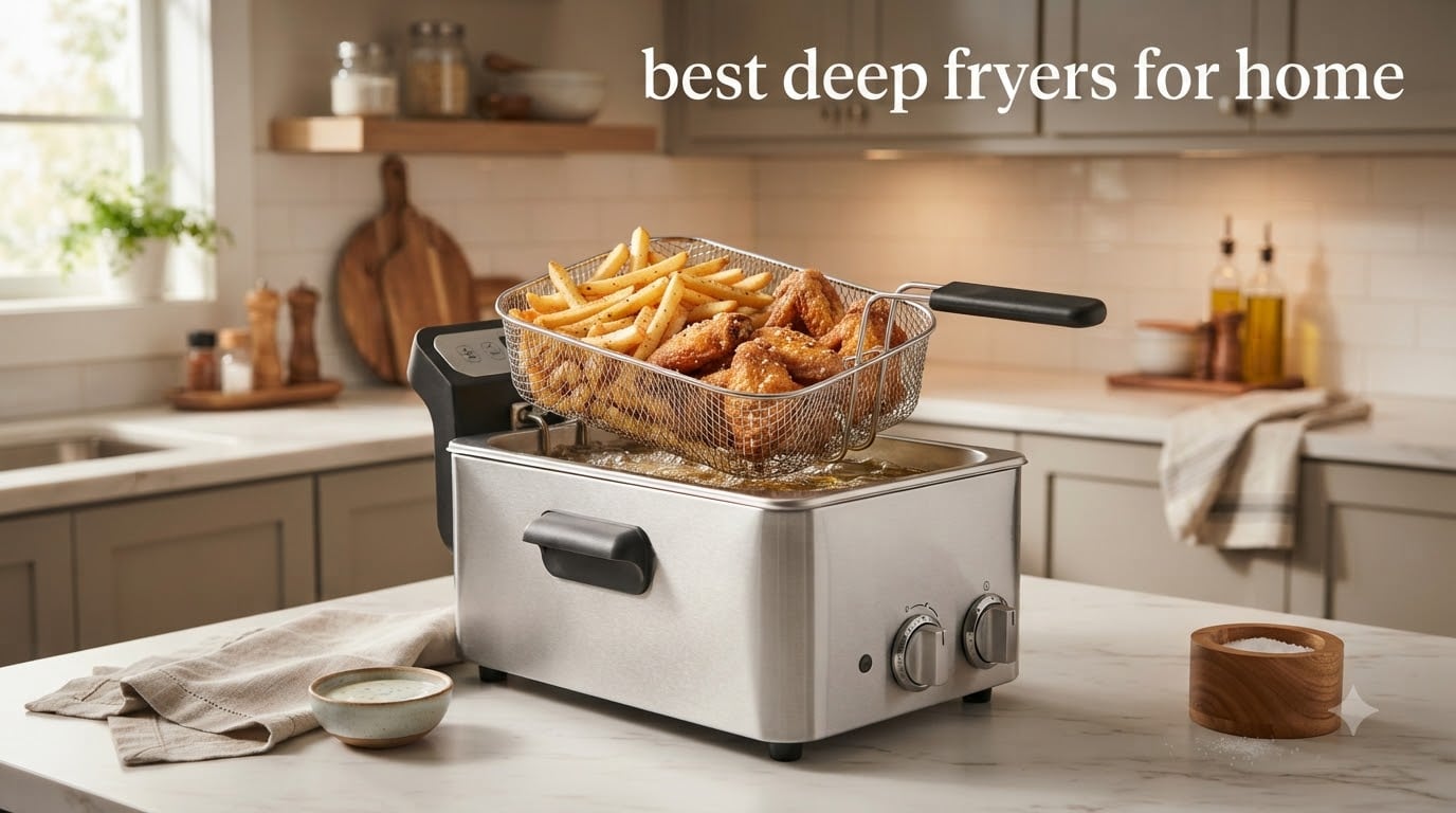 best deep fryers for home