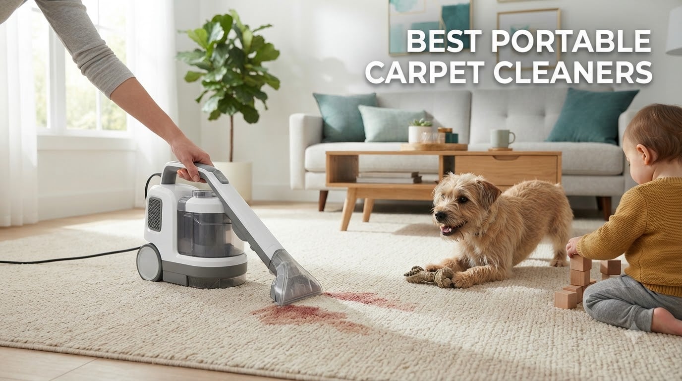 best portable carpet cleaners