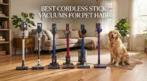 best cordless stick vacuums for pet hair
