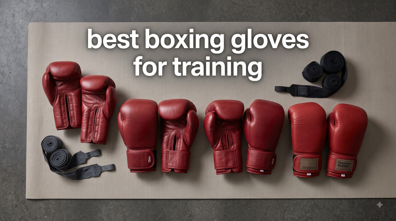 best boxing gloves for training