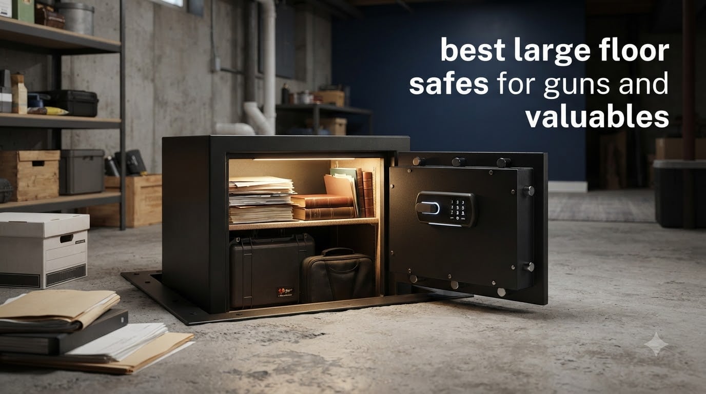best large floor safes for guns and valuables