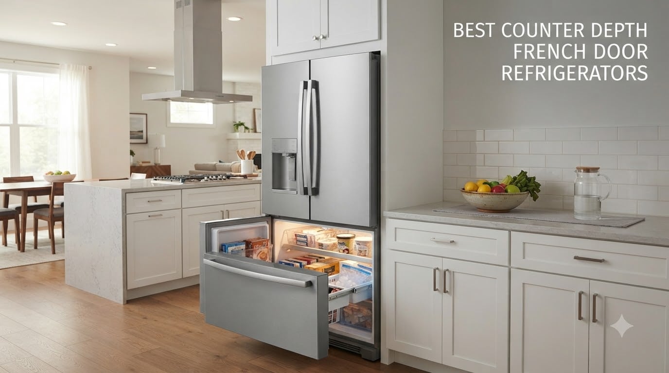best counter depth french door refrigerators