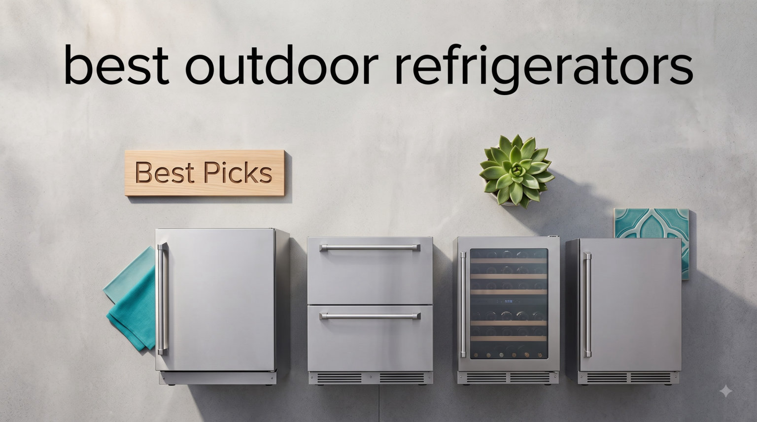 best outdoor refrigerators