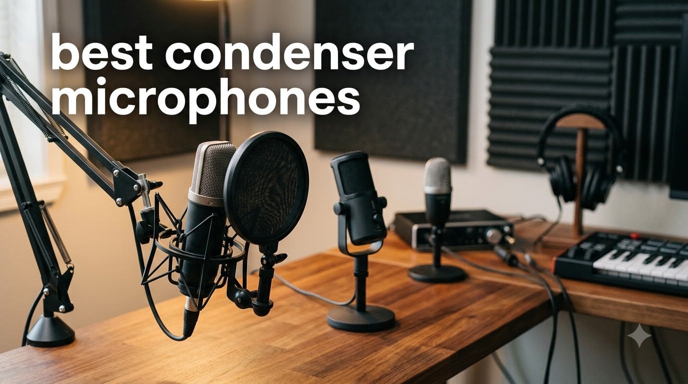 best condenser microphones
