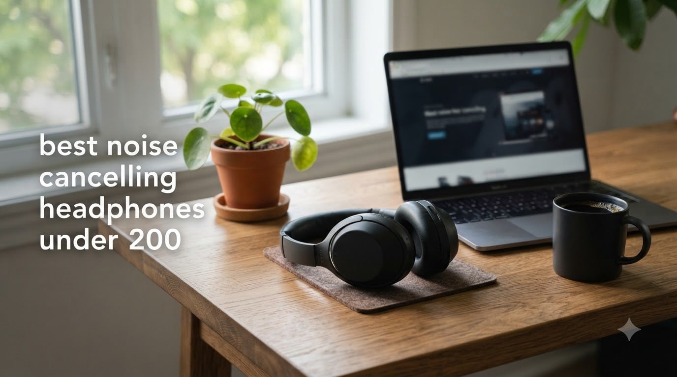best noise cancelling headphones under 200