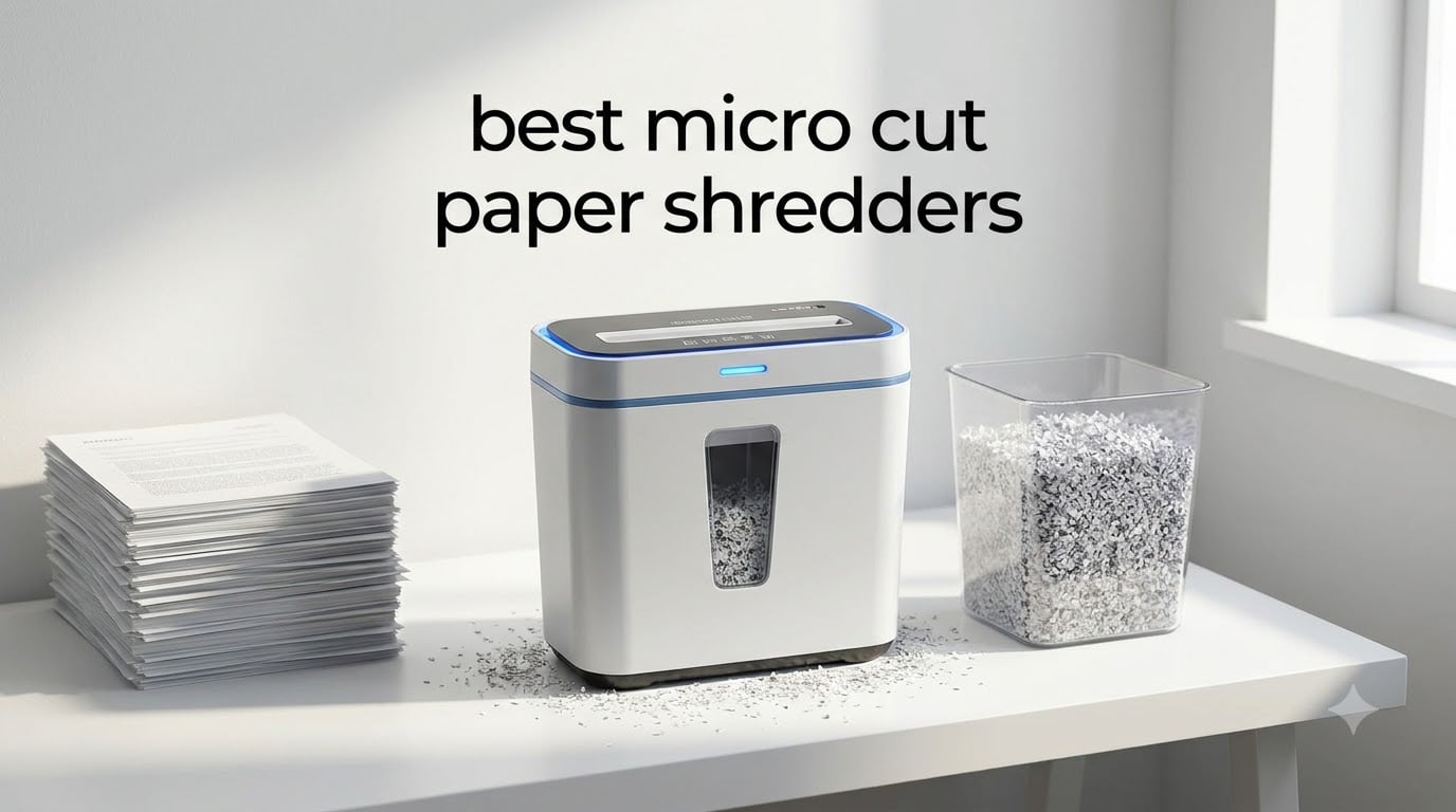 best micro cut paper shredders