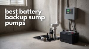 best battery backup sump pumps