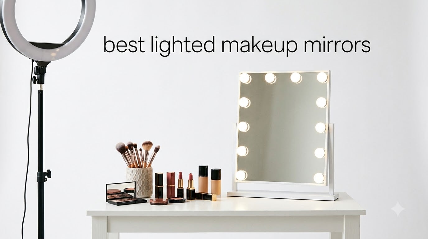 best lighted makeup mirrors
