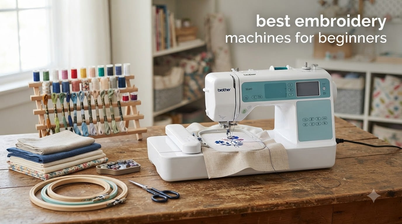 best embroidery machines for beginners