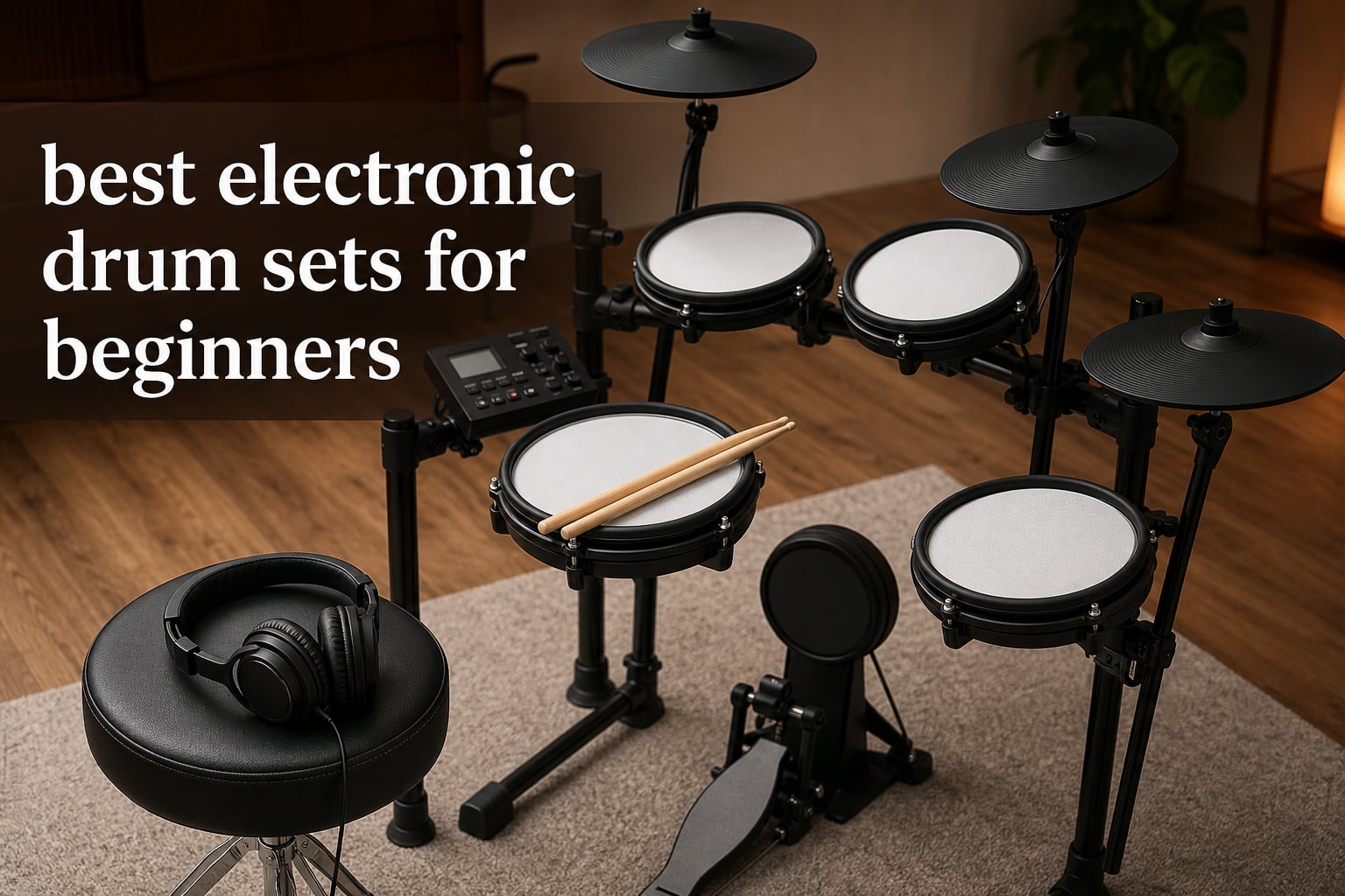 best electronic drum sets for beginners