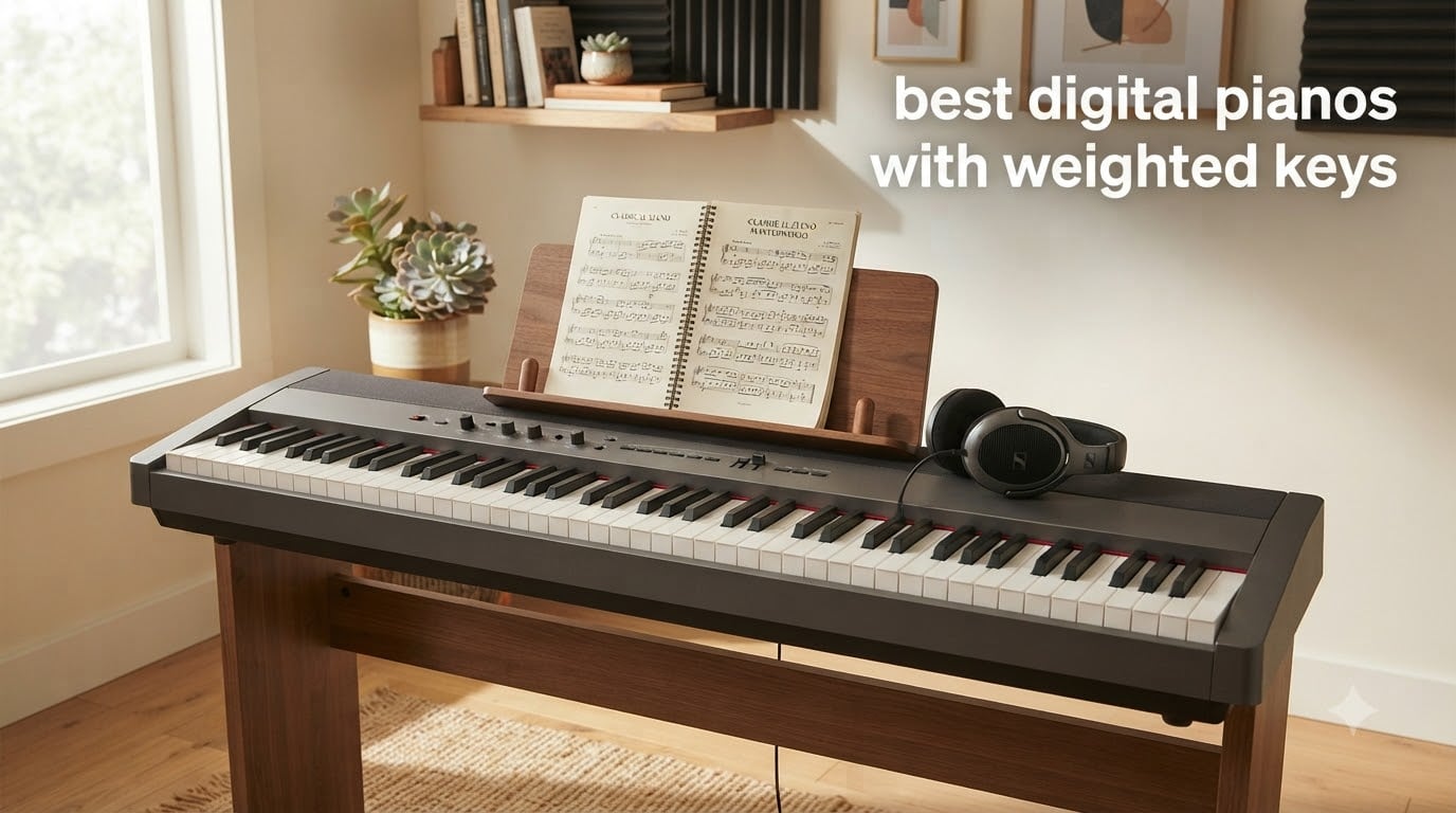 best digital pianos with weighted keys