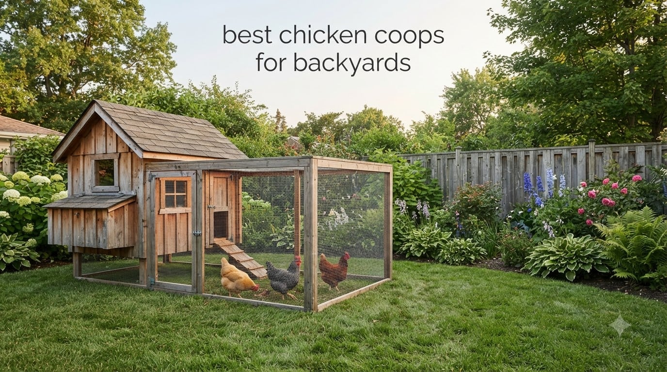 best chicken coops for backyards