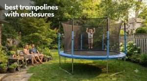 best trampolines with enclosures