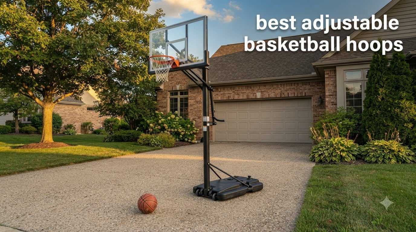 best adjustable basketball hoops