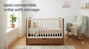 best convertible cribs with storage